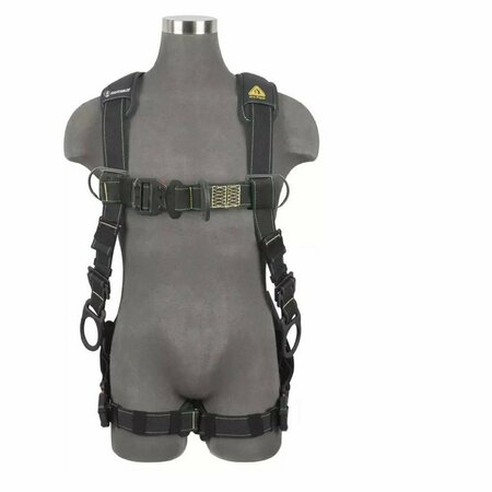 SAFEWAZE Arc Flash Full Body Harness: DE 3D, DE QC Chest, DE FD, DE QC Legs PRO60